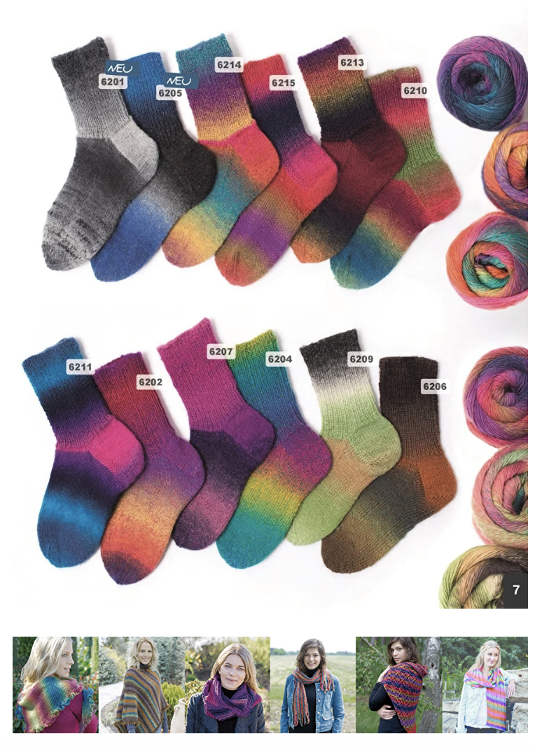 Rellana Garne - Flotte Sock 4ply Kolibri – Image 3