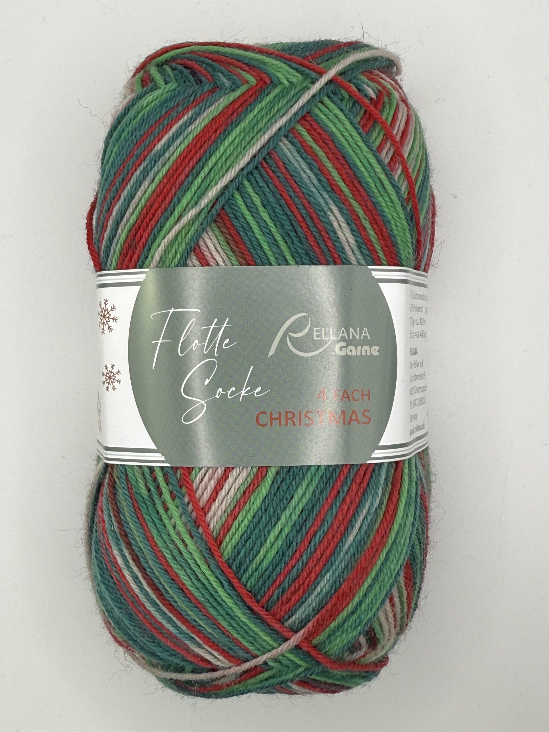 Rellana Garne - Flotte Sock Christmas 4ply (2025)
