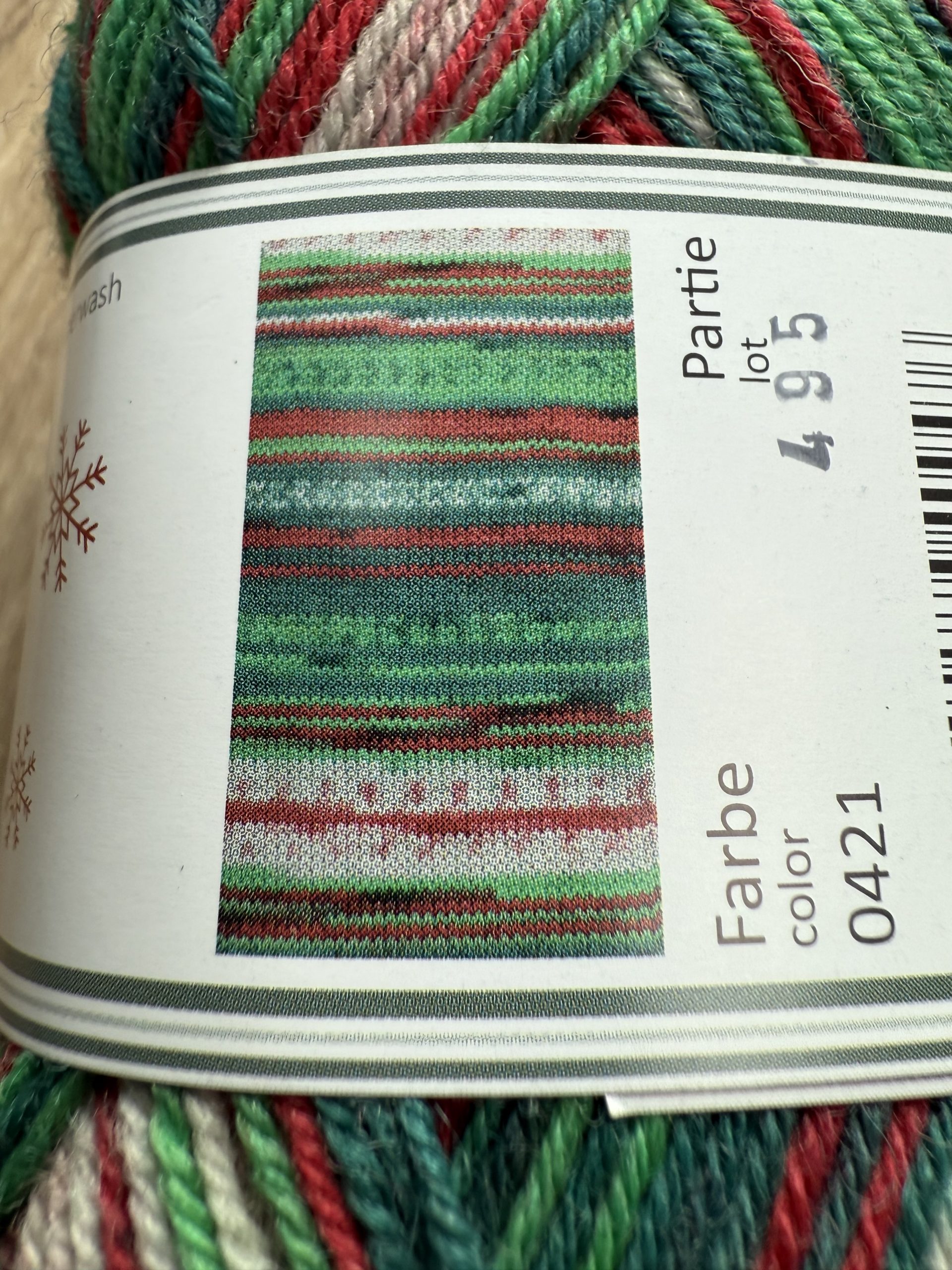 Rellana Garne - Flotte Sock Christmas 4ply (2025) – Image 2